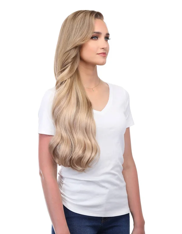 BELLAMI Silk Seam 260g 24x22 Dirty Blonde (18) Hair Extensions Silk Seam 24x22 260g