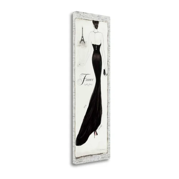 Tangletown Fine Art Elegance I by Emily Adams, Fine Art Giclee Print on Wrap Canvas, 16x47x22