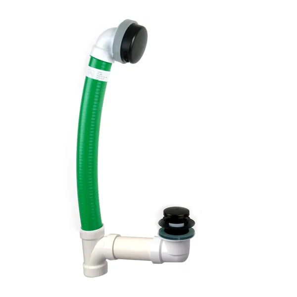 Watco FLEX916-PP-PVC-BS Flexible Push Pull Bath Waste Kit - Biscuit
