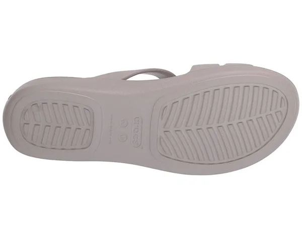Crocs Monterey Wedge Women's Shoes Platinum : 8 M