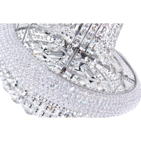 CWI Lighting Empire 8-Light Chrome Chandelier 8001P18C