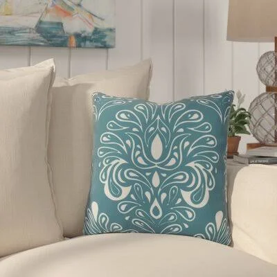 Outdoor Square Pillow Cover and Insert Bay Isle Home Size: 18x22x18