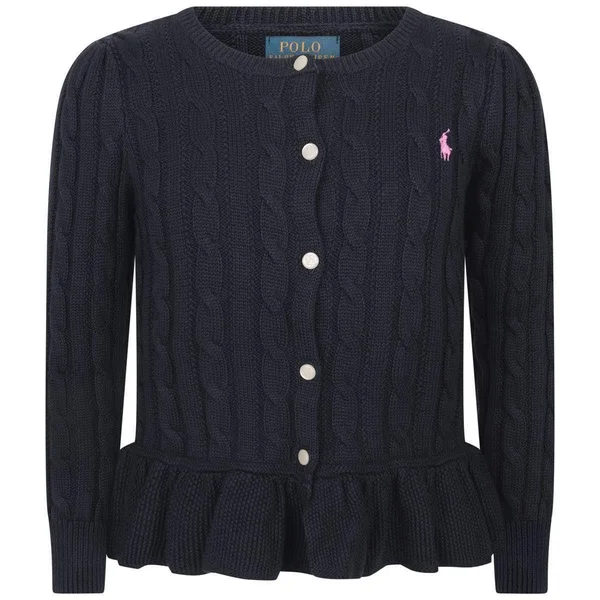 Ralph Lauren Kids - Logo Cardigan Navy - 3 Years - Navy