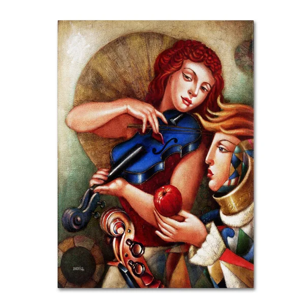 Trademark Global Edgar Barrios 'Seduccion' Canvas Art