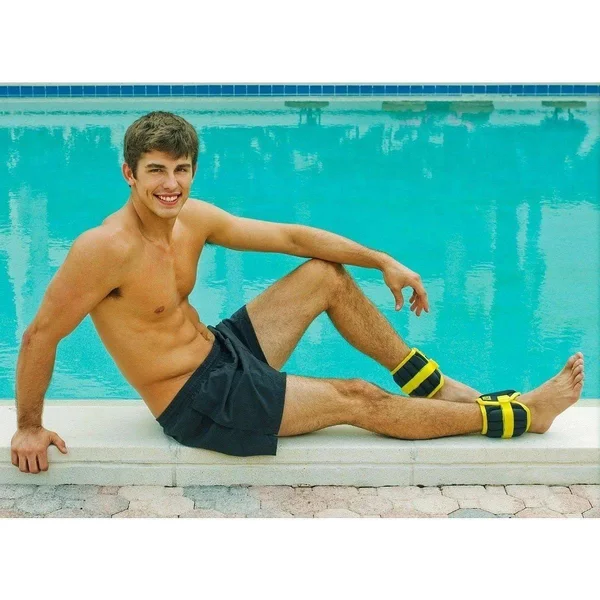 All Pro Weight Adjustable Aqua Power Aquatic Ankle Weights - 5pound