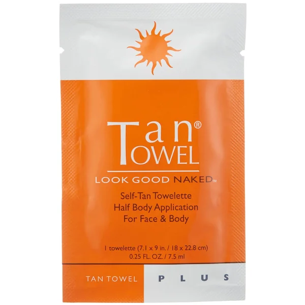 Tan Towel - Half Body Plus 50 Pack