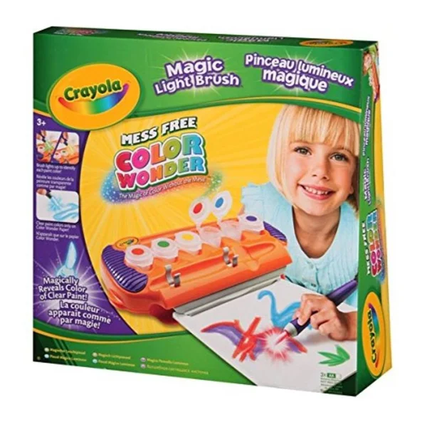 Crayola Mess Free Color Wonder Magic Light Brush Kit