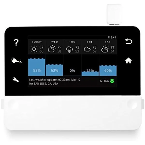 Rainmachine Touch HD-12 Cloud Independent Smart WI Fi Irrigation Controller - 6" x 1" x 4"