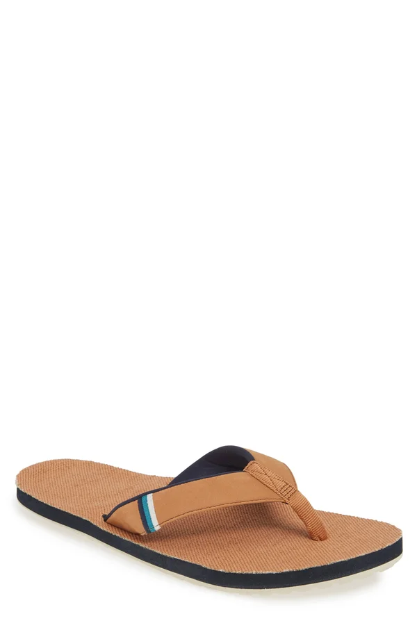 Hari Mari Parks II Flip Flop - Men's Tobacco/Tobacco - 11.0