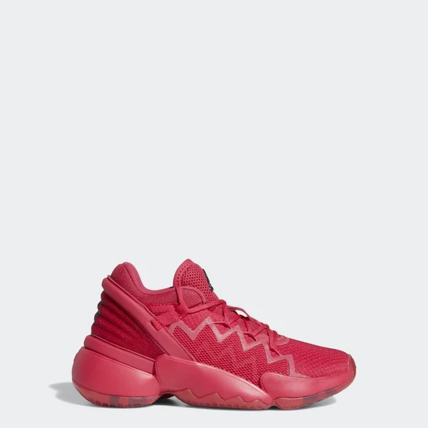 Adidas Boys D.O.N. Issue 2 - Basketball Shoes Red/Red Size 05.5