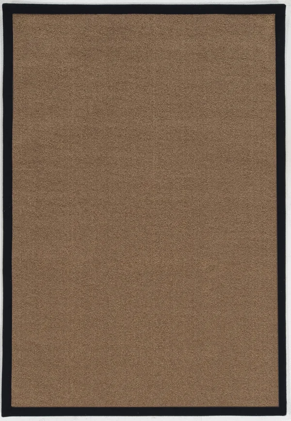 Linon Faux Sisal Rug, Brown, 5x8 ft