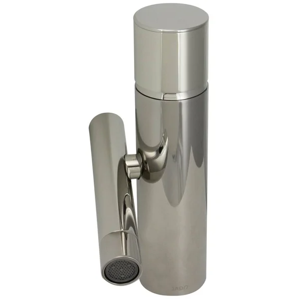 Jado 99-841001.150 Single Lever Block Vessel Faucet with Pop Platinum Nickel