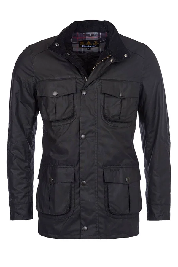 Barbour Wax Jacket Corbridge Black Size L