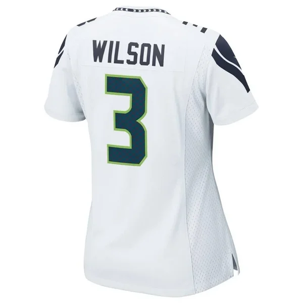 Nike Women's Russell Wilson Seattle Seahawks Game Jersey - White