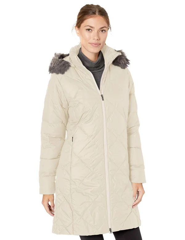 Columbia Women's Icy Heights II Mid Length Down Jacket - 3X - Chalk