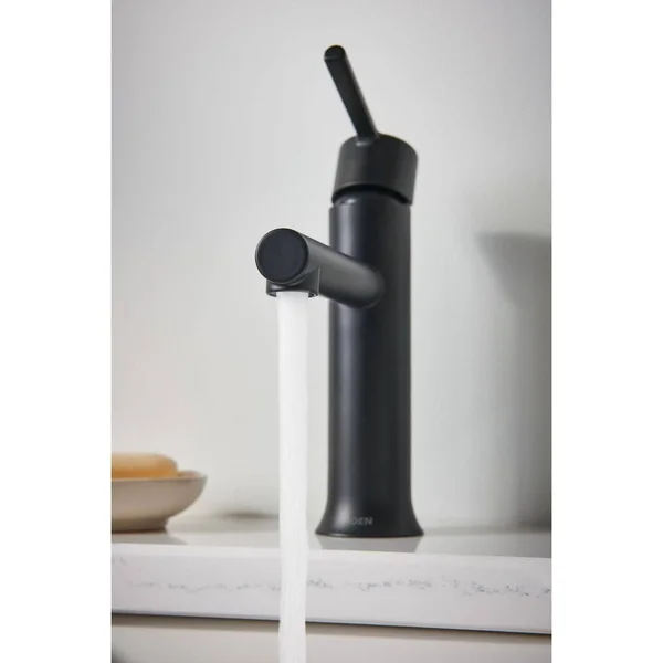 Moen 84770 Arlys 1.2 GPM Single Hole Bathroom Faucet with Pop-Up Drain - Chrome