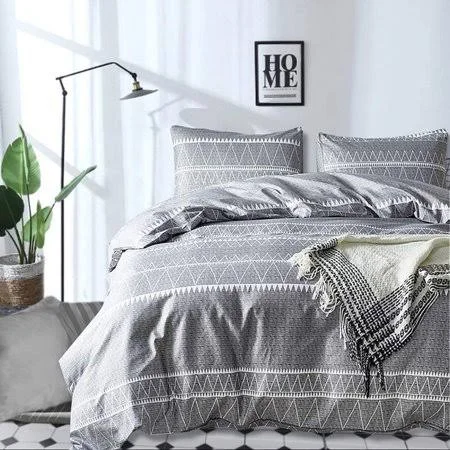Shatex Bed in A Bag Bedding -3 Piece Ultra Soft 100% Microfiber Polyester Bedding Comforter Set - Queen Size, Diagonal, Other