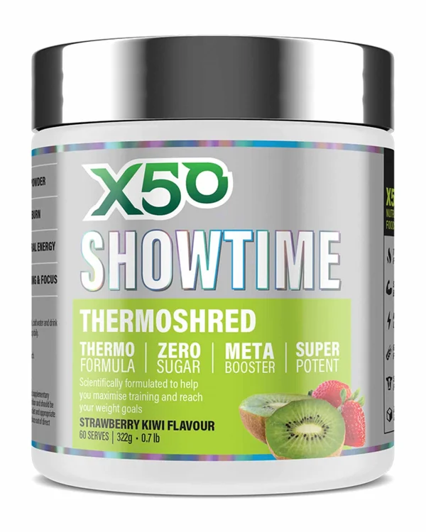 X50 Showtime Thermoshred 60 Serves Pineapple Mango