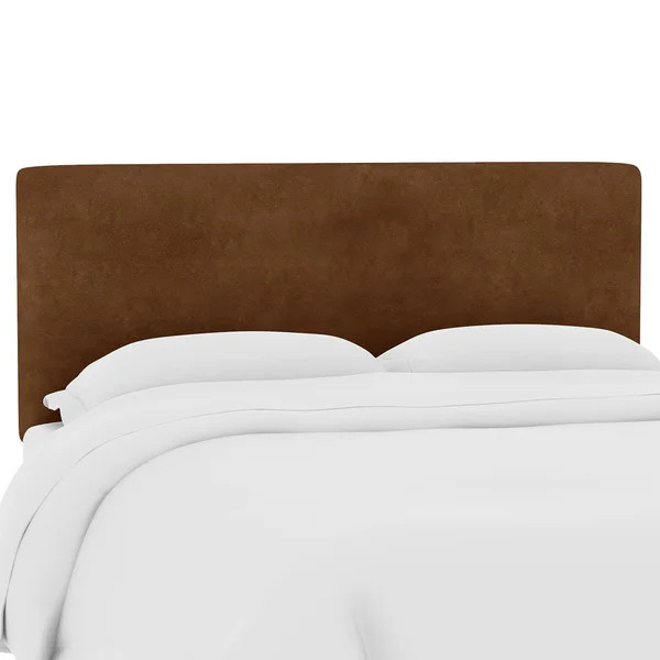 Upholstered Headboard - Multiple Sizes and Colors, Size: Full, Brown