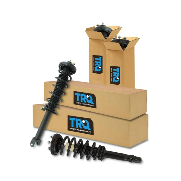 TRQ Front & Rear Loaded Complete Strut Spring Assembly 4 Piece Kit Set for 2009-2014 Acura TL Front Wheel Drive New