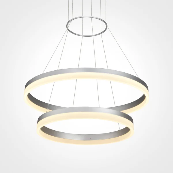 VONN Lighting Tania Duo 2 Tier LED Chandelier, Silver