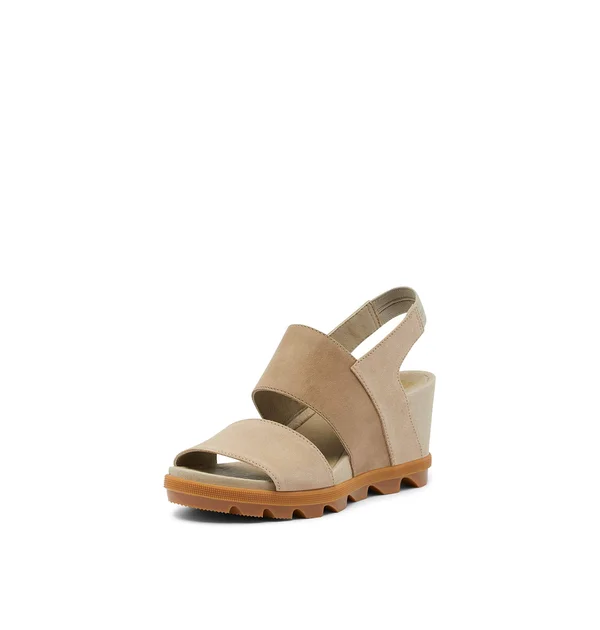 Sorel Womens Joanie II Slingback Wedge Sandal Size 10.5 - Tan