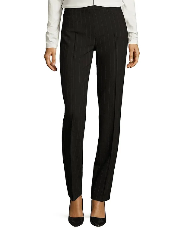 Akris Punto Women's Francoise Wool Pants - Black - Size 2