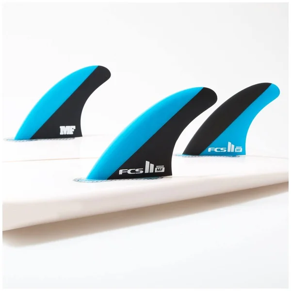 FCS II MF PC Tri Fins (Blue/Black - M)