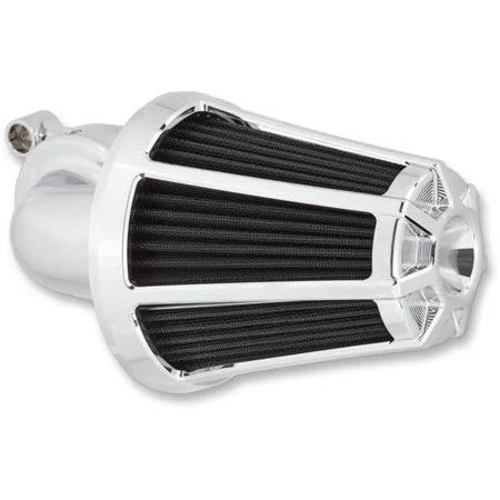 Arlen Ness 81-018 Monster Sucker Air Cleaner Kit with Cover - Beveled - Chrome - Women's, Size: One Size