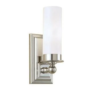 Norwell Lighting 9730-PN-MO Richmond - One Light Wall Sconce Polish Nickel