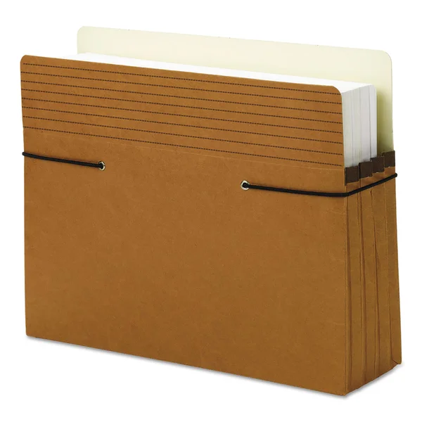 Smead 73228 Easy Grip Letter Size Secure File Pocket - 25/Box