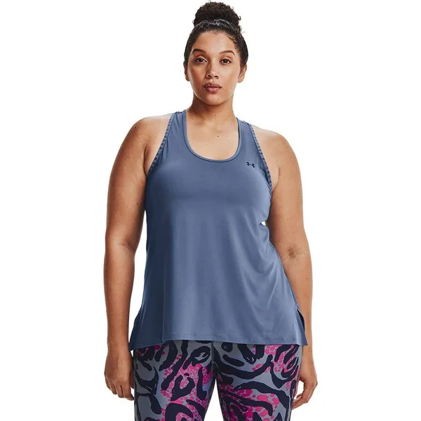 Plus Size Under Armour Knockout Tank, Women's, Size: 3XL, Blue