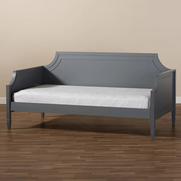 Baxton Studio Mariana Grey Wood Twin Size Daybed