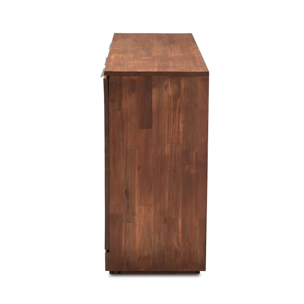 Carbon Loft Sonique Contemporary Brown Wood 3-Drawer Dining Room Sideboard