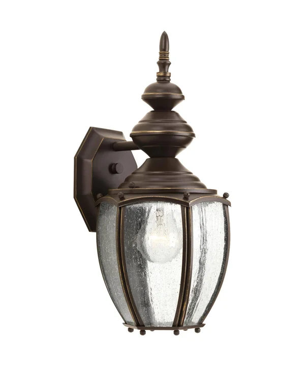 Progress Lighting Roman Coach 1-Light Wall Lantern; Antique Bronze P5765-20