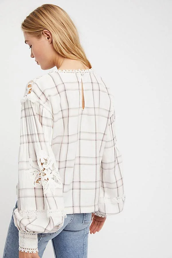 Free People Darling Diana Top