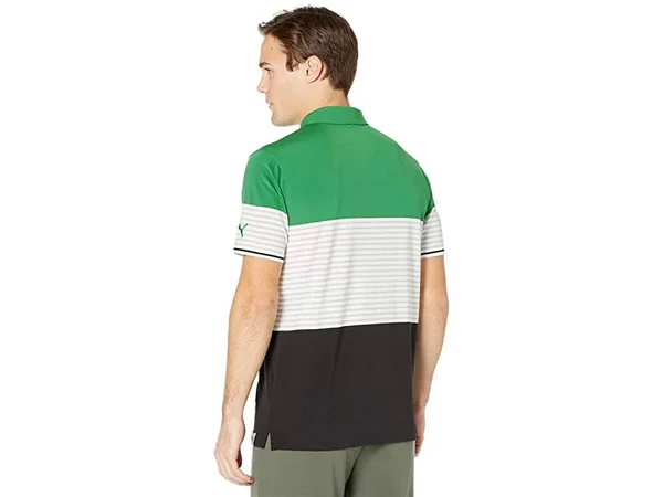 Puma Cloudspun Taylor Golf Polo - Amazon Green - L