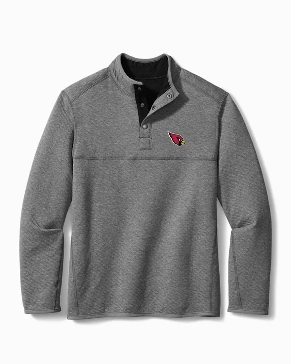 Tommy Bahama Men's NFL Quilt to Last Reversible Sweatshirt - az_cardinals - Size XXL
