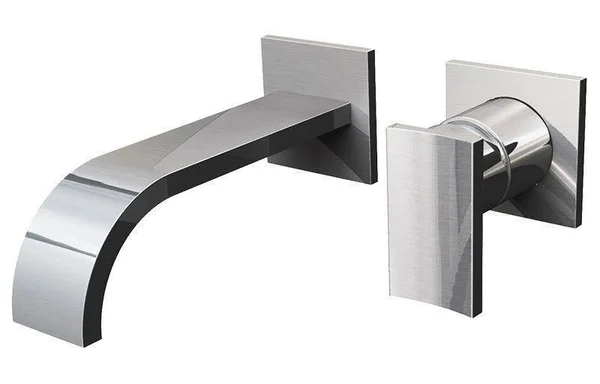 Graff Sade G-1835-LM36W-PC-T Sade Wall-Mounted Lavatory Faucet - Trim Only Polished Chrome