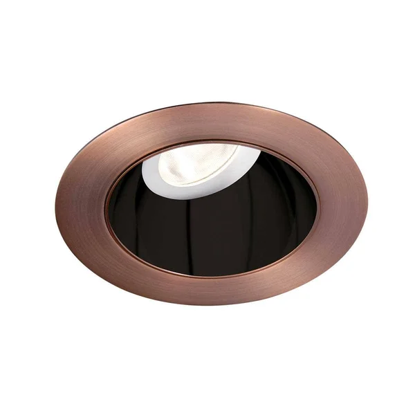WAC Lighting Tesla 3.5x22 Pro LED High Output TRIM, Specular Black/Copper Bronze - HR3LEDT318PN830BCB