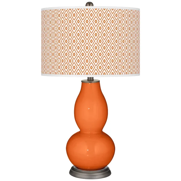 Color + Plus Invigorate Diamonds Double Gourd Table Lamp