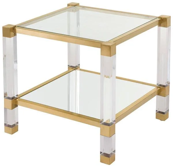 Safavieh Angie Acyrlic End Table, Silver