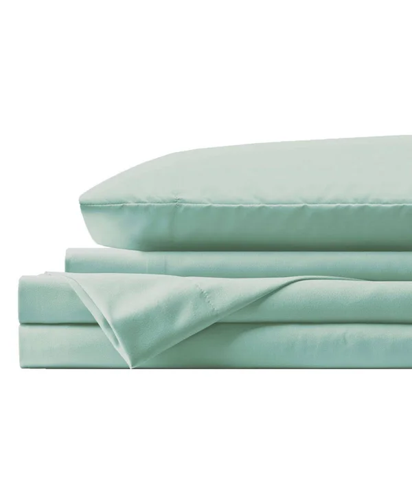 Sunham Microfiber Anti Bacterial POLYGIENE Sheet Set, One Size, Pink