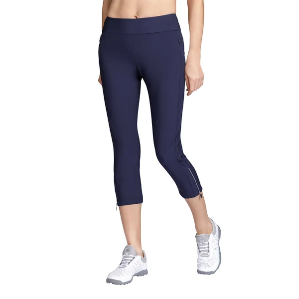Tail 360 Capri Pants Solid in Navy