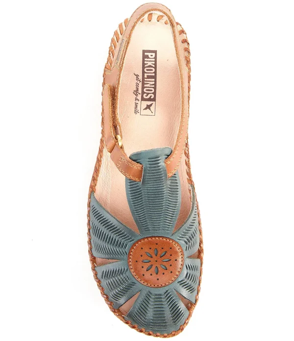 Pikolinos Women's Puerto Vallarta 655-0575 Sandal Coral/Brandy 37