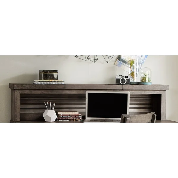 Legacy Classic Furniture Bunkhouse Aged Barnwood Hutch, Desk Gallery