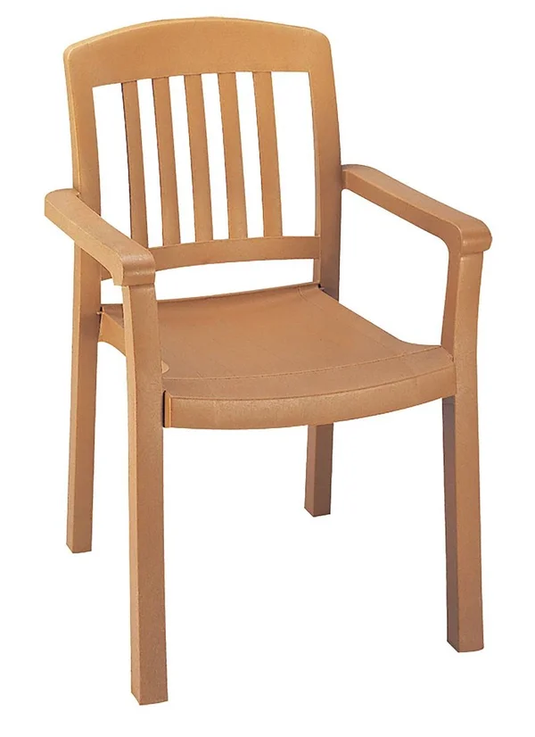 Grosfillex 49442008 Atlantic Classic Stacking Armchair