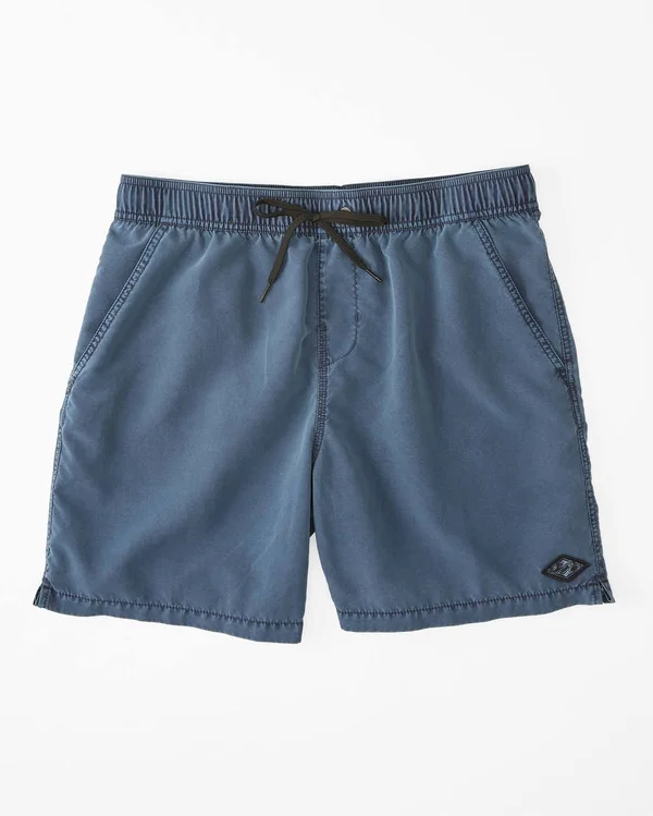 Billabong All Day Layback Overdyed Denim Blue L