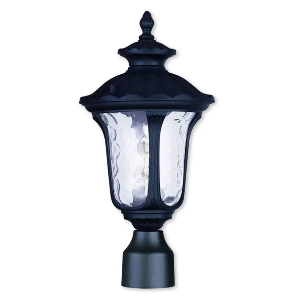 Livex Lighting 7848-04 Oxford Outdoor Post Light - Black