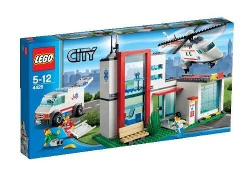 Lego City 4429 Helicopter Rescue Base